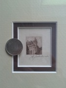 Stanisław Jakubowski, akwaforta, miniaturka- „Kurza Stopka”.