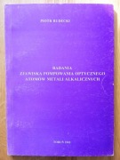 Badania zjawiska pompowania optycznego atomów metali alkalicznych