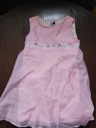 Marks & Spencer okolicznościowa sukienka księżniczka róż 4lata jak za darmo