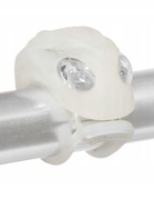 Lampka przód DEONE Alien sylikon DE076 biała