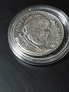 Medal srebrny Jan Paweł II 