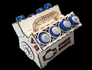 Nosidło na piwo V8  ruchomy silnik  HIT dla fanów motoryzacji 