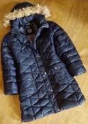 Venezia Tog24-Deluxe -puchowa dłuższa kurtka / płaszcz__L/40  /70% puchu