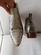 Botki sztyblety Venezia skóra 39