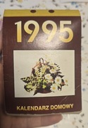 Kartka z kalendarza 1995 do wyboru wszystkie kartki PREZENT
