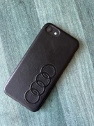 Etui skórzane do iphone SE lub 8 Audi plecy