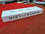 rustykalny świecznik drewniany świecznik na tealighty vintage upcykling