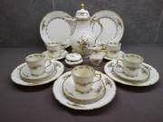 Rosenthal Sanssouci Moosrose zestaw kawowy