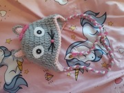 Czapka ręcznie robiona 