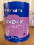 Czyste płyty DVD+R Verbatim