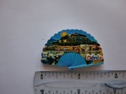 Magnes na lodówkę - 281g. DENIA Hiszpania WACHLARZ 