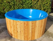 Balia ogrodowa całoroczna 2m, podgrzewacz, hot tub, wanna ogrodowa
