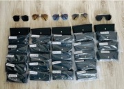 Okulary przeciwsłoneczne 23 pary + etui