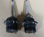 Podwójny potencjometr z wyłącznikiem  z radia lampowego STERN 7E 86A RFT