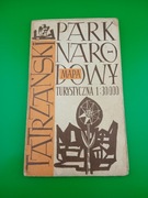 Mapa turystyczna Tatrzański Park Narodowy 1976r.