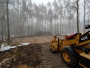 Usługi koparko ladowarką wykopy rozładunek tira 