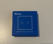 Bezprzewodowy, dotykowy włącznik światła Sonoff T2EU2C-RF.