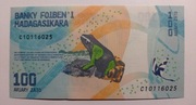 Madagaskar 100 ariary 2017 UNC