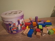 Klocki drewniane 50 el eichhorn