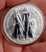 Allegories Polonia & Germania 1oz uncja-srebrna moneta 