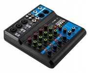 5 KANAŁOWY MIKSER AUDIO USB BLUETOOTH DJ KANAŁ M/5