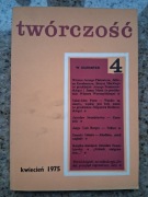 Twórczość nr 357 (4/1975) Saint-John Perse; J.L. Borges; E. Sabato