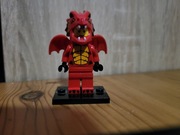 Lego Minifigures Series 18 Red Dragon Suit Guy 71021 col18-07