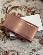 Skórzany Portfel Damski GREGORIO Lakierowany Rose Gold – RFID – Nowy