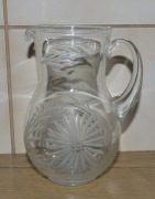 Szlifowany dzbanuszek wys 13,5 cm