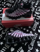 Nike shox różowo czarne