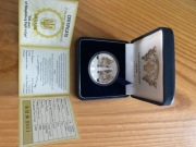 Moneta 10 Hrywien 1999 Ukraina Prawo Magdeburskie Nakład 5000 + Certyfikat