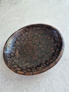 Ozdobna miska hand made Indonesia rękodzieło kokos cynamon 20 cm