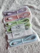 6X Zestaw Kabli W Oplocie Do Iphone USB Lightning