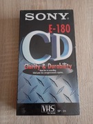 SONY E-180 CDd nowa kaseta VHS 