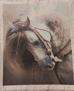 Obraz haftowany krzyżykami