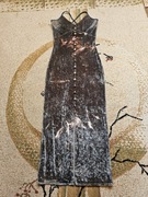 Sukienka na co dzień klasyczna, na ramiączkach S/M