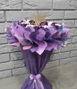 Bukiet z róż mydlanych i Raffaello 