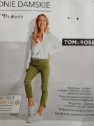 Nowe spodnie damskie tom rose rozmiar S