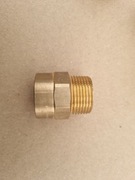 Nypel mosiężny do lutowania 35x1" GZ