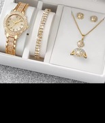 Zestaw 6 sztuk biżuteria 