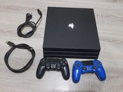 Playstation 4 PRO, 1 TB, 2 pady, okablowanie,HDMI, czysta, nowa termika