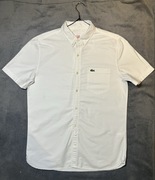 Locoste Koszula Elegancka Biała M Nowa New White Old Money Logo