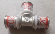 Uponor s-press plus trójnik 20-20-20