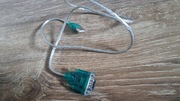 ADAPTER PRZEJŚCIÓWKA KABEL USB NA RS232 COM SZEREGOWY 1Mb/s WTYK MĘSKI AK7