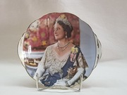 Talerz kolekcjonerski 1980r, Królowa Elżbieta 