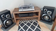 TECHNICS gramofon SL-D2, TECHNICS amp SU-VZ220, AIWA głośniki SX-780