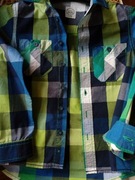 Koszule chłopięce 134- komplet 4 sztuki