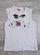 Levi's bluzka beżowa koszulka  M