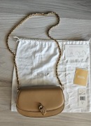 Michael Kors piękna, skórzana torebka na łancuszku