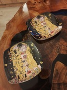 Dwa talerzyki Gustav Klimt 15X15CM 
